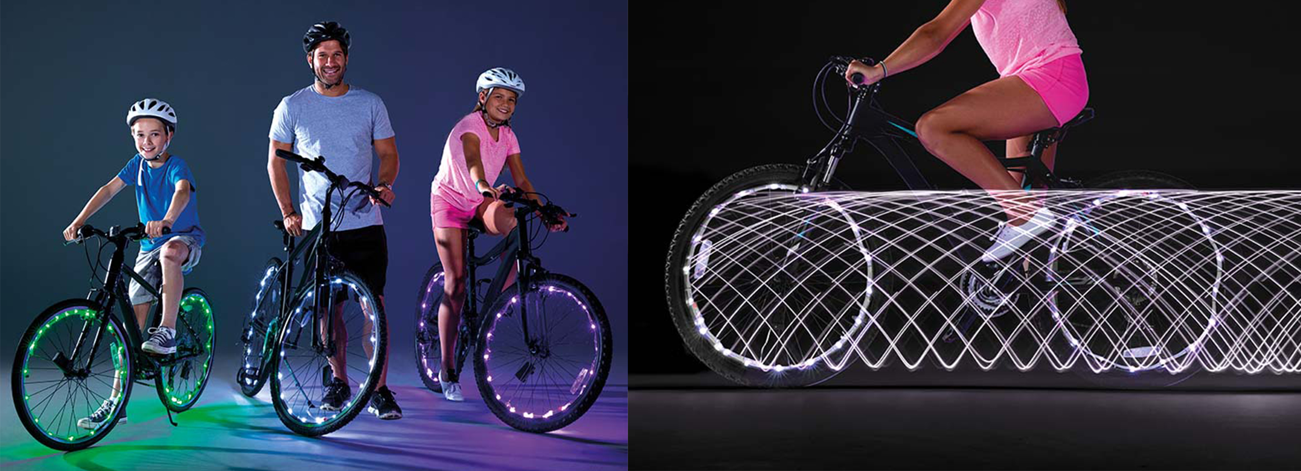 Lumini LED pentru bicicleta